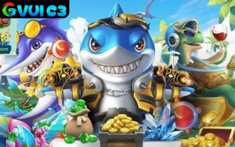 Trong các trò chơi bắn cá đều có nhiều tính năng hỗ trợ săn cá